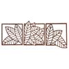 3Pcs/Set Wooden Hollow Leaf Wall Decoration Farmhouse Rustic Leaves Wall Art Home Bedroom Living Room Bathroom Wall Decorative Sign