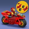 Игрушка LEGO Marvel Железный человек и Халк на мотоциклах - Подарок на день рождения, Конструктор, Развивающая игрушка для мальчиков и девочек, Возраст 4, 5, 6 лет, Товары Marvel, Фигурка