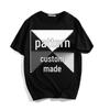 Custom Graphic Crew Neck Short Sleeve T-Shirt - Loose Fit, One Piece Minimum Order
