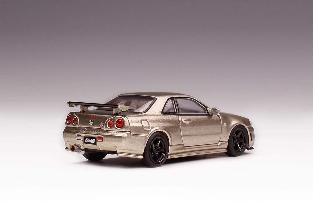 MOTORHELIX Nissan Skyline R34 Millennium Jade Finished Product 1/64 GT-R Z-TUNE
