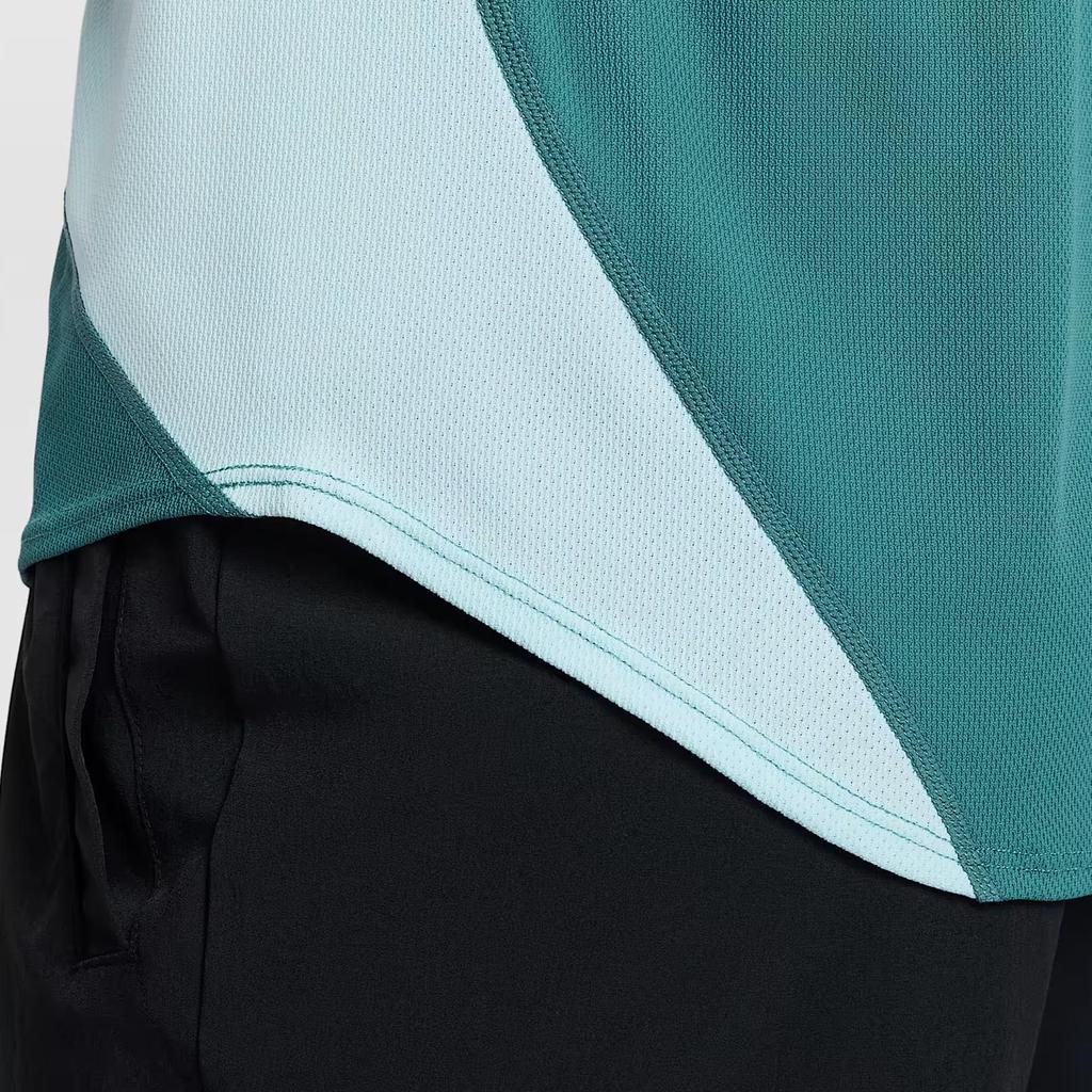 Nike Court Slam Dri-Fit Модный Универсальный Удобный Простой Однотонный Топ-майка Мужской Топы Зеленый HQ6407-379