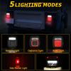 2pcs/set 83 LEDs Universal Tail Lights Brake Reverse Lights for Jeep Wrangler CJ TJ YJ JK