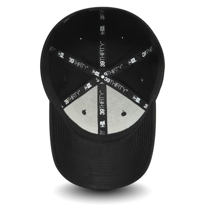 Casquette Stretch New Era 39Thirty - Chicago Bulls - Noir - Sportswear