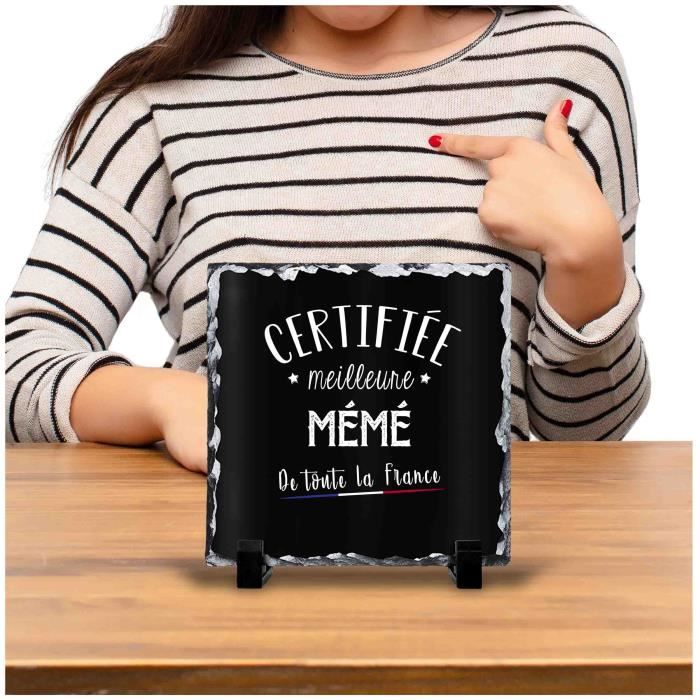 Certified Best Grandma In All of France Black | Office Idea Gift Work Retirement Colleague Birthday Christmas