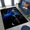 3D Ковер D-Devil May Cry DMC Games Вергилий Данте для спальни, гостиной, дивана, домашний коврик для двери, декор, большой детский игровой нескользящий коврик для пола