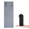 Lightweight Sleeping Bag Liner Portable and Comfortable Grey Liner for Your Sleeping Bag Perfect
