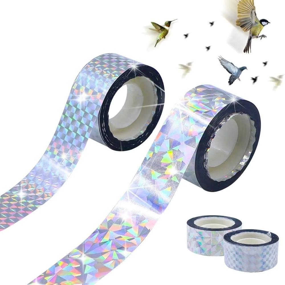 Double Sided Bird Deterrent Tape Laser Repellent Bird Repellent Tape Anti Bird Tape Orchard Tool