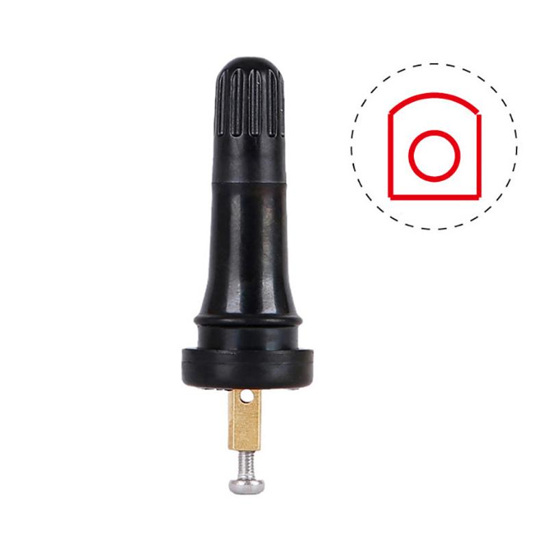 1 шт. Клапан датчика давления в шинах Резиновый ниппель для углового клапана Buick Контроль давления в шинах TPMS Клапан для накачивания