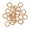 20 шт., изготовление ювелирных изделий своими руками, деревянное кольцо для прорезывания зубов для украшения поделок, 25 мм