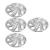 4 Pcs 13 Inch Wheel Hubcap Covers Silver Wheels Rim Cover Hub Caps for Cars Trucks Vans