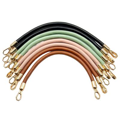 2 шт. мягкие кожаные ремни для сумок на плечо короткие ручки для сумок DIY сменный ремень для сумки аксессуары для сумок 