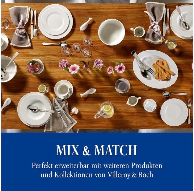 Набор посуды Villeroy & Boch Twist White, 30 предметов (1013808151)