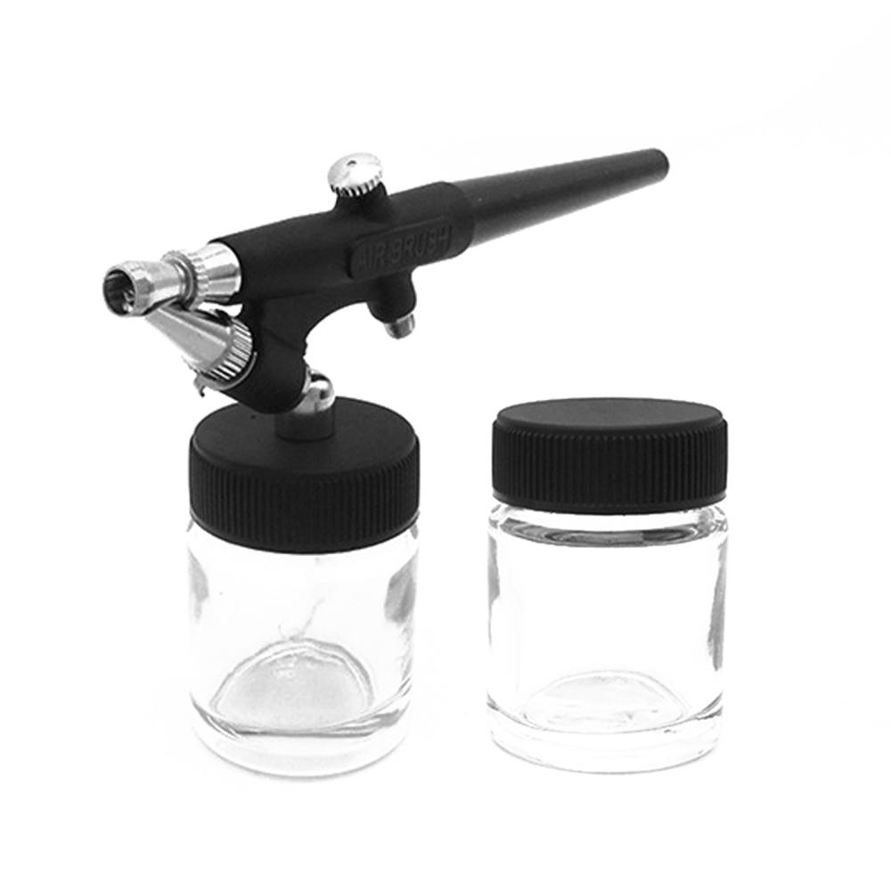 Аэрограф 138 типа, набор 0,8 мм, аэрограф одинарного действия, 22 кубических сантиметра, чашки для краски, для моделирования, DIY, макияжа, нейл-арта, торта