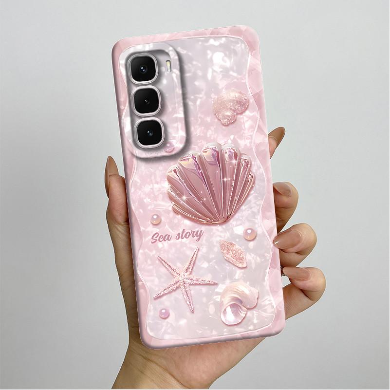 Чехол для Infinix Hot 60 Pro Plus X6886 Эстетичный Красивый Цветочный Чехол Мягкий ТПУ Чехол для Телефона Для Infinix Hot 60 60i Hot60 Pro Fundas