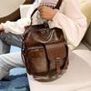 2025 New Women's Bag, College Style PU Women's Backpack, Popular Bag