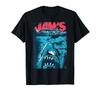 Jaws Distressed Folded Poster Logo T-Shirt