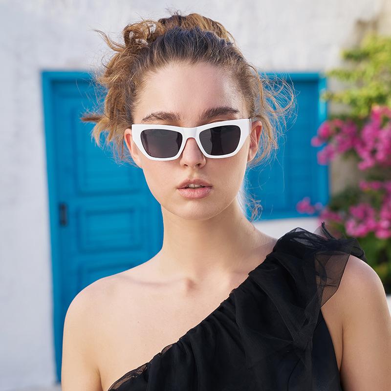 Солнцезащитные очки в маленькой оправе женские солнцезащитные очки кошачий глаз с защитой от ультрафиолета мужские очки