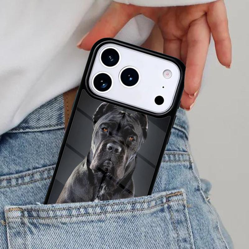 Чехол для телефона Кане Корсо Итальянский мастиф для iPhone 16e 15 14 13 12 17 Pro Max Plus Air 17pro Обложка Coque