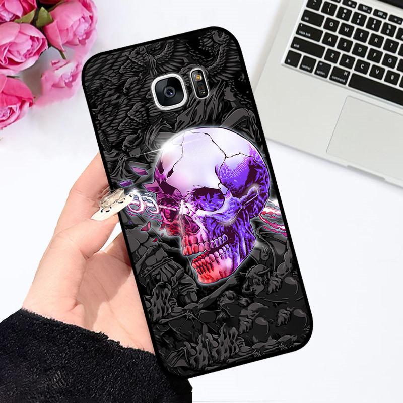 Для Samsung Galaxy S7 Edge Силиконовый Чехол Астронавт Милый Мягкий ТПУ Чехол для Телефона Для Samsung Galaxy S6 S7 S 7 Edge Задняя Крышка Бампер