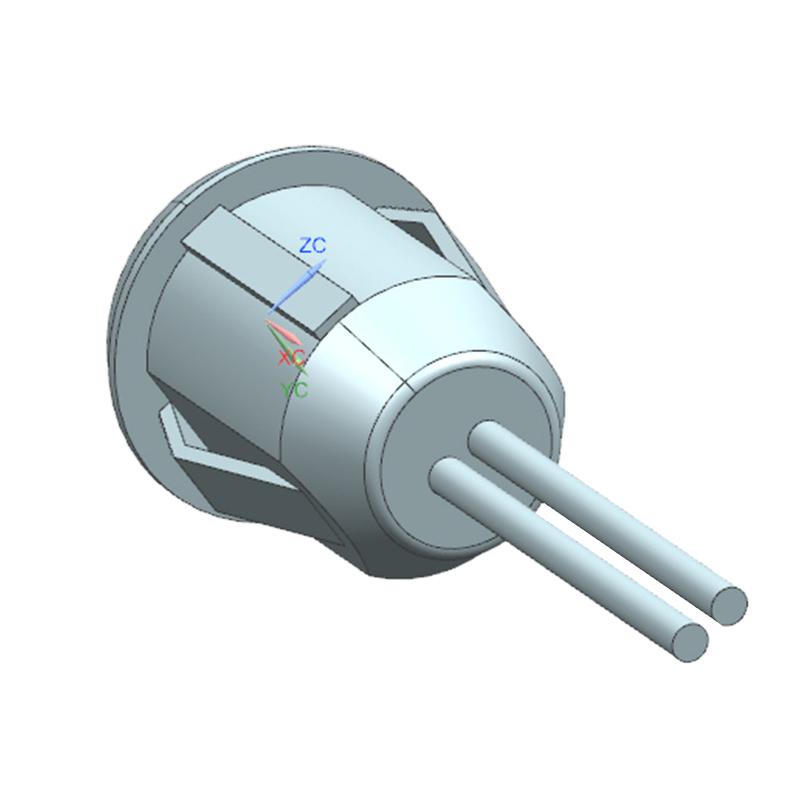 Тип-C 2P Клеевая инъекция Прямая сварка давлением Провод Женский База Usb Разъем