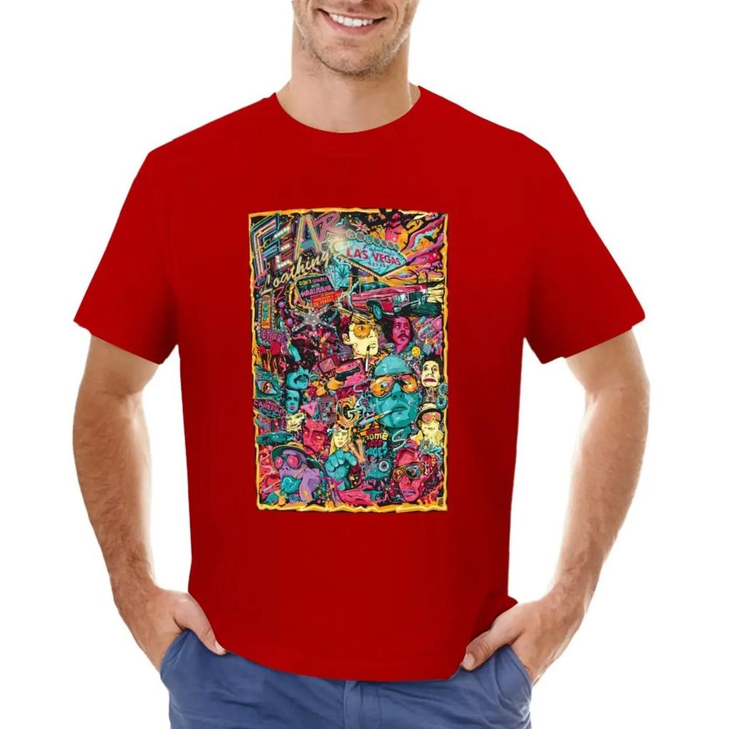 Fear and loathing in las vegas 4\t T-shirt oversized for a boy cute clothes designer t shirt