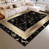 High-end Luxury Living Room Carpet 200x300cm Large Area Rugs Room Decor Golden Floor Mats Washable European Tatami Mat Non-slip