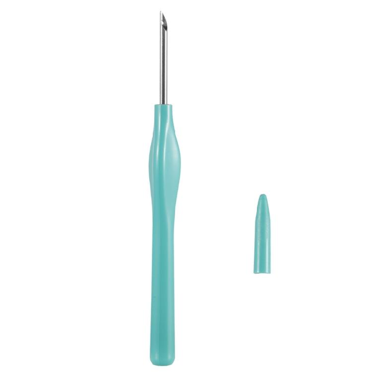 Инструмент для вышивки тамбурным швом с защитным колпачком 2,5/3/3,5/5,0 мм Ручка-игла для вышивки тамбурным швом Прост в использовании для дома и в путешествии