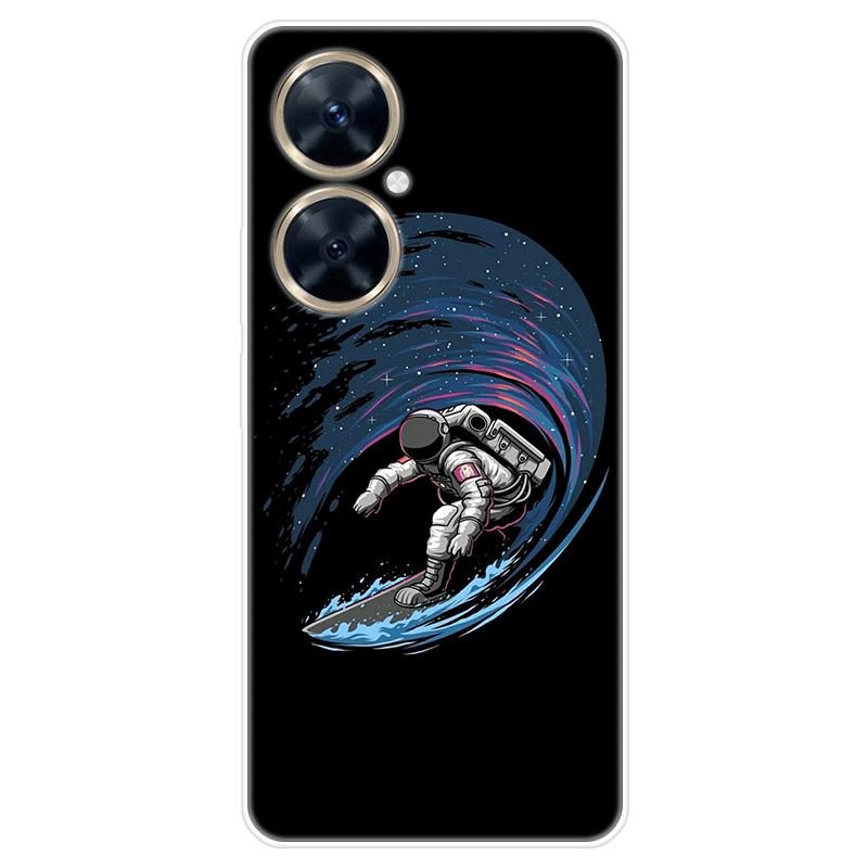 Для Huawei nova 11i nova11i чехол Мягкая силиконовая задняя крышка Чехол для телефона с рисунком из мультфильма Разнообразие