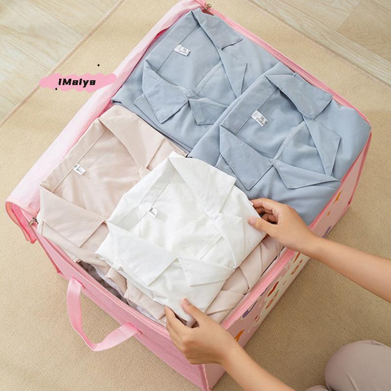 M-Cube Folding Toys Storage Box Kids Toys Organizer Box Felt Cloth Fabric Clothes Storage Basket For Cartoon Animal Nursery Toy