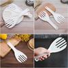 Household plastic loose rice spoon restaurant canteen rice shovel electric rice cooker thick large rice fork anti fall rice shovel 2 pieces
