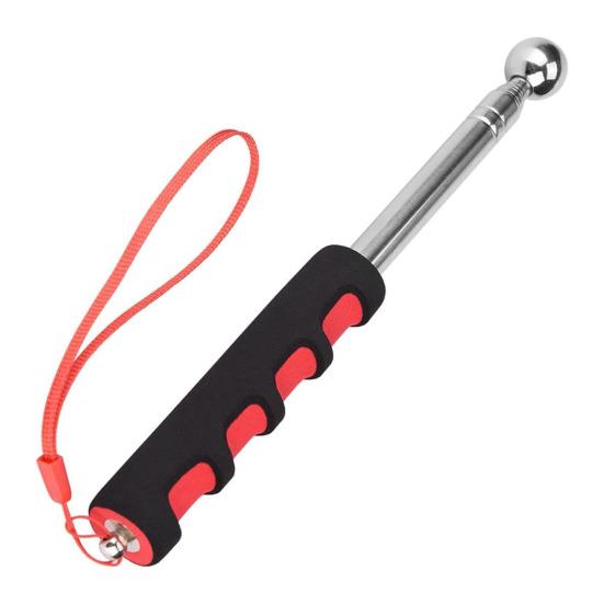 Складная палка-молоток Телескопический барабанный молоток Палка для самообороны Трекинговый шест Выдвижной молоток Направляющая Демонстрационный инструмент