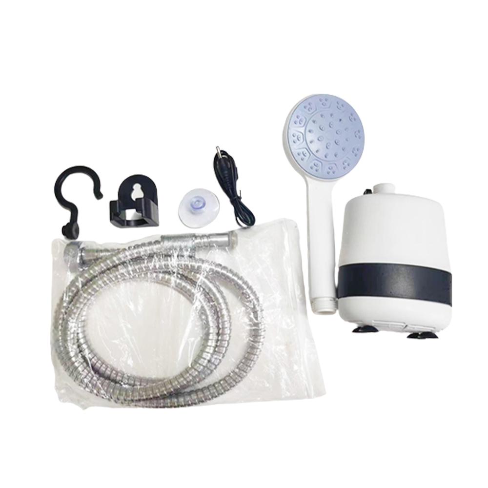 Портативный кемпинговый душ, уличный USB-перезаряжаемый электрический насос для душа для кемпинга, мойки автомобилей, садоводства, чистки домашних животных