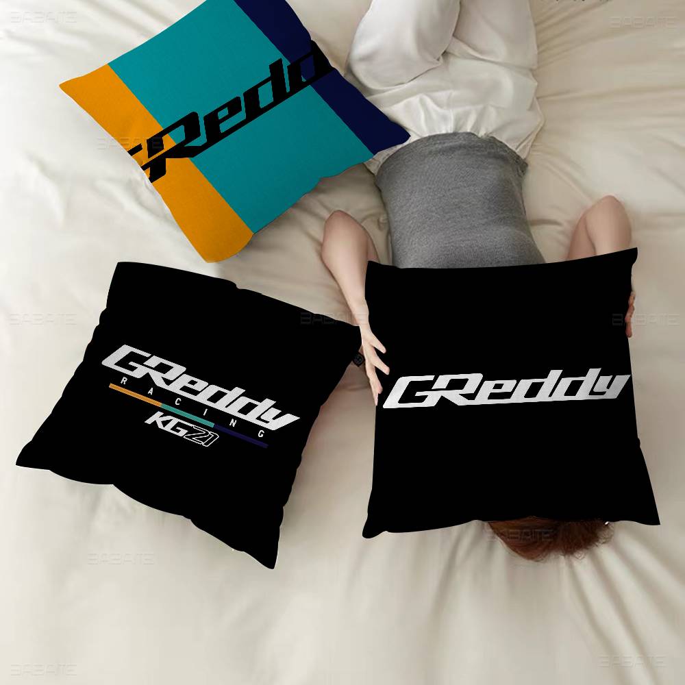 GGreddyY Anime Pillow Gifts Home Office Furnishings Bedroom Sofa Car Cushion Cover Case 45x45cm
