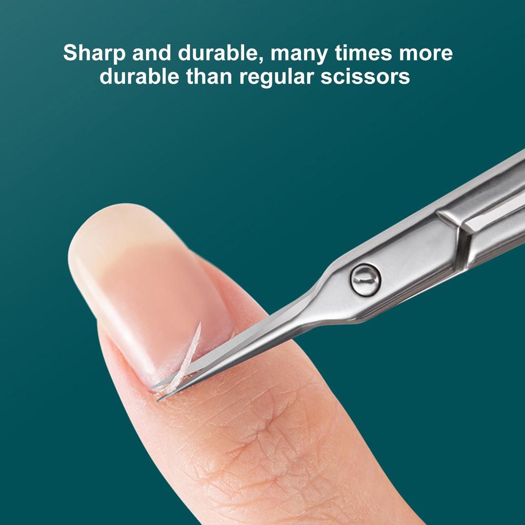 Ручной инструмент для удаления кутикулы из нержавеющей стали, триммер для ногтей, плоскогубцы для кутикулы, ножницы