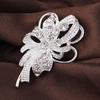 Lady Brooch Rhinestone Hollow Out Anti-slip Shouder Bag Suit Coat Collar Hat Scarf Sweater Pin Party Prom Bride Wedding Garment Jewelry