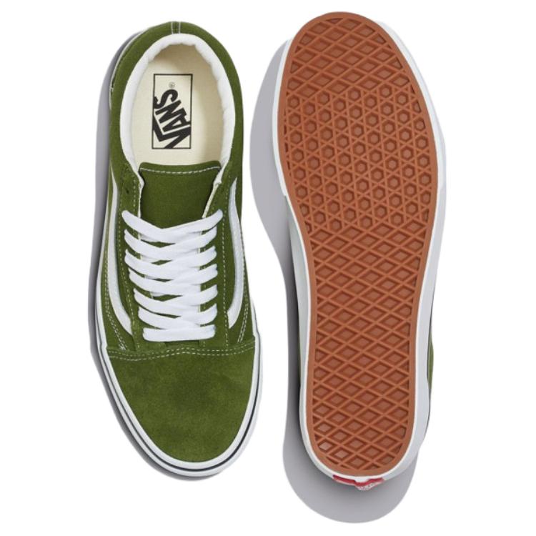 Vans Коллекция Old Skool Color Theory Унисекс Фисташково-зеленый Замша Холст VN000CT8CIB
