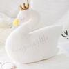1pc 35cm Kawaii Princess Crown Swan Plush Toy Stuffed Soft Baby Sleeping Pillow Kids Doll Children A