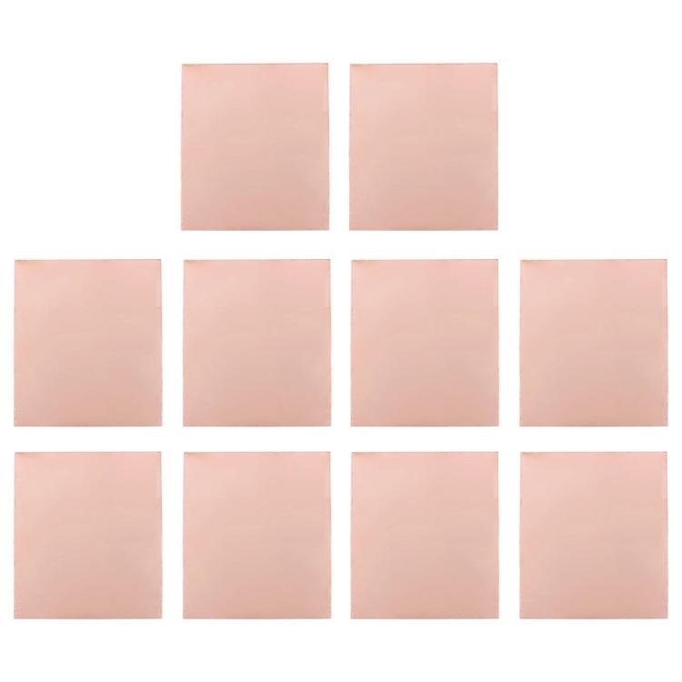 10pcs 1.5mm Single Sided brass  Clads Board Electronic Circuit Board for Hobbies Electronics & Circuit Construction