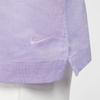 Nike Рубашки Swoosh Мужская Фиолетовая С воротником Умеренная HJ2982-515
