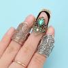 Durable Open Nail Acorn Thimble Metal Embroidery Finger Protector  for Embroidery