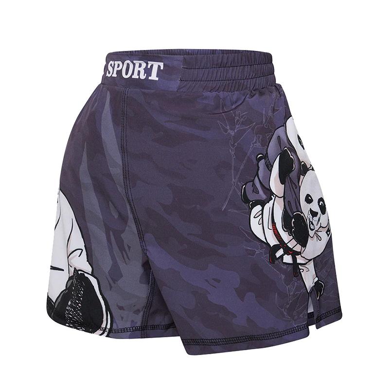 ММА детские боксерские шорты для подростков, быстросохнущие шорты для кикбоксинга, штаны для борьбы, трусы для борьбы с тигром, тайским боксом, кикбоксингом Bjj