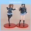 Anime K On Hirasawa Yui Akiyama Mio Model Pvc Figure Model With Standing Pose For Collectors And Fans
