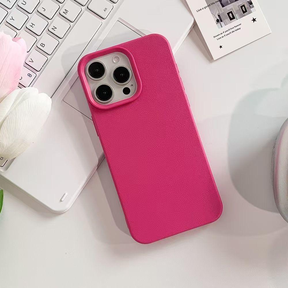 Однотонный силиконовый чехол для iPhone 16 Pro 15 Pro Max 14 Plus 13 12 11 Защита линзы Ударопрочный мягкий чехол из ТПУ