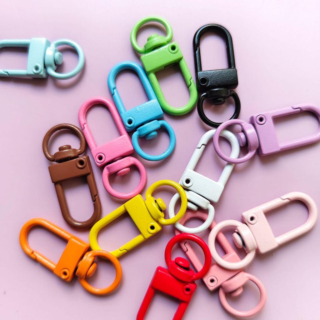 Красочные аксессуары для брелоков своими руками: Маленькая трехточечная пряжка для собаки конфетного цвета для украшений, сумок и подвешивания кукол