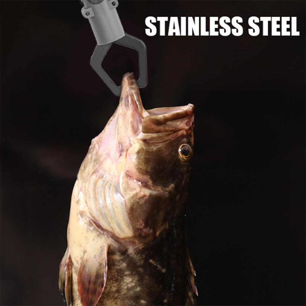 Рыболовные клещи для захвата рыбы, захват для губ из нержавеющей стали с ручкой, многофункциональный резак для лески, извлекатель крючков