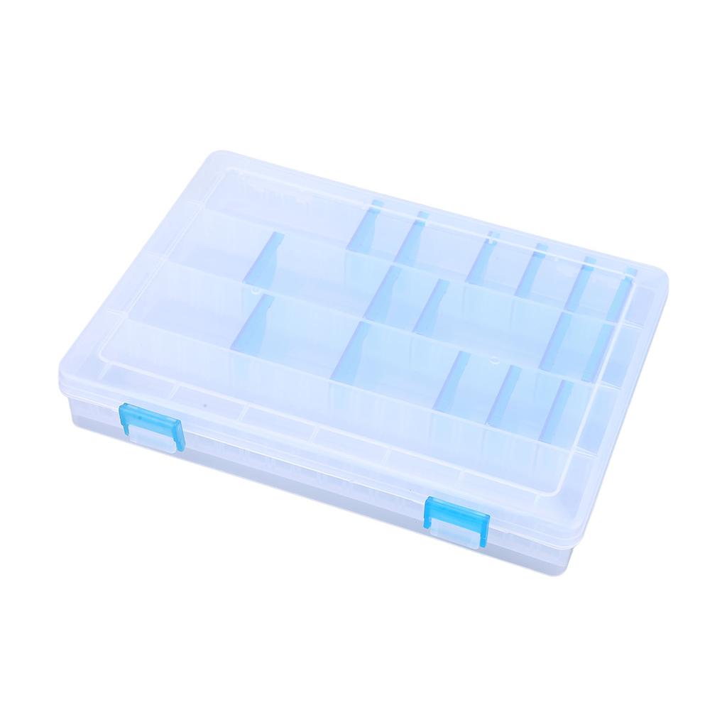 Лоток для рыболовных снастей Пластиковый Прозрачный Легкий Коробка для хранения рыболовных снастей с вставками для рыболовных крючков