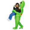 Надувной костюм инопланетянина для взрослых, смешной для вечеринки на Хэллоуин