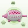 Hedgehog Shaped Dog Chew Toy Bite Tough Pet Food Leak Ball  Indoor Brain Game