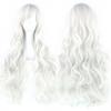 80cm Anime Cosplay Wigs Heat Resistance Women Wave Hairpiece Long Curly Hair  Cosplay Party