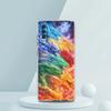 Прозрачный чехол для телефона для Samsung Galaxy A16 A14 A12 A22 A24 A42 A06 A20 A30 A40 Мягкая TPU крышка Иллюзорный цвет Китайский дракон